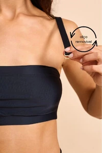 Top Pântano Biquíni Preto