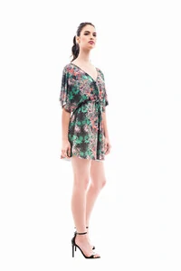 Kaftan Tule Mirela - Forro Liso