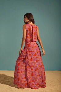 Vestido Praia Preta - Forro Liso