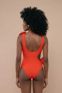 Maiô Tassia Vermelho Tomate