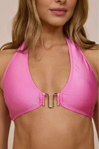 Biquíni Mamãe Cris Rosa Milkshake