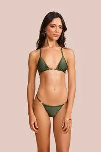 Top Biquíni Cortininha St Mos Verde Musgo