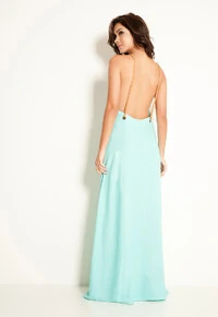 Vestido Celta Acqua - Forro Liso