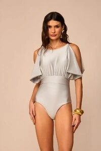Maiô Itta Cinza Cromo
