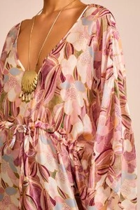 Saída Dayana Floral Pastel