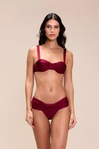 Calcinha Chantal Vermelho Vinho