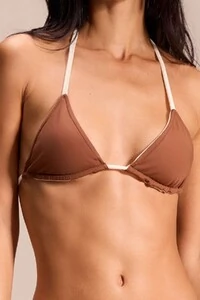 Top Biquini Marrom St. Martin