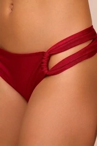 Calcinha Biquíni Paris Vermelho Divino