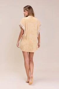Kimono Nina Bege Areia