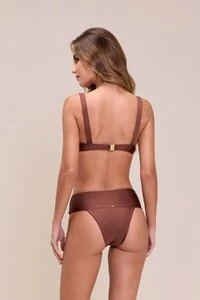 Top Chantal Marrom Cappuccino