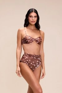 Top Daisy Cervo Marrom