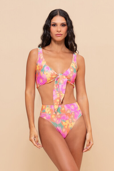 Conjunto Biquíni Nikya Estampado Ikat