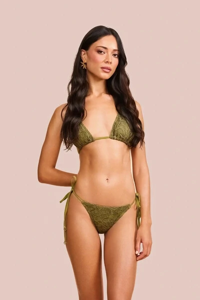 Foto Conjunto Biquíni Solara Verde Musgo