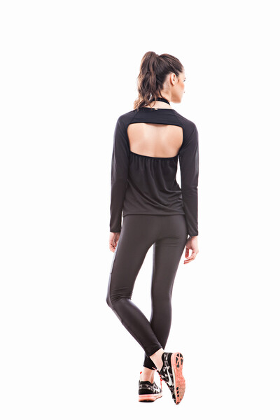 FotoBlusa Patagonia Preto - Forro Liso