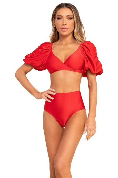 Foto Calcinha Hot Pants Ana Vermelho Desejo