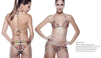 Foto Biquini Luana - Forro Liso