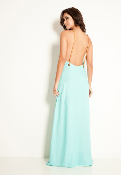 FotoVestido Celta Acqua - Forro Liso
