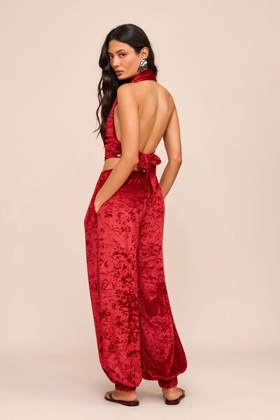 Foto Calça Noronha Vermelho Divino