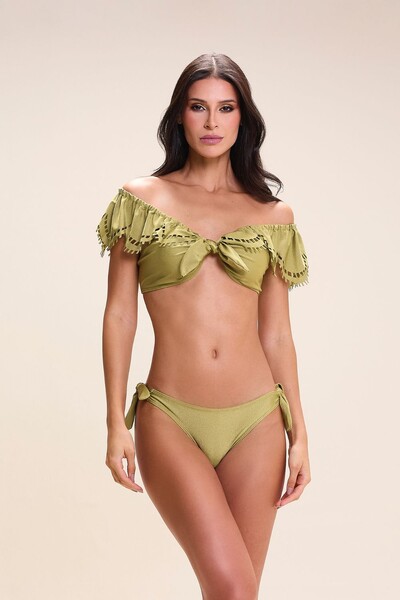 Conjunto Biquíni Jambo Verde Pistache