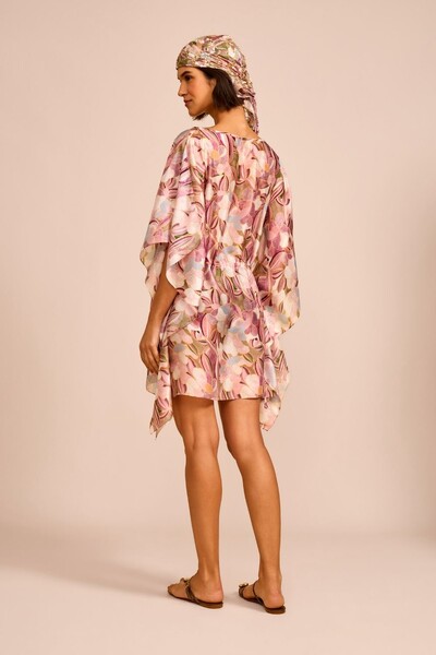 Foto Kaftan Stephanie Floral Pastel