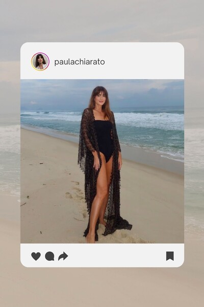 Conjunto Saída Julie + Maiô Elara Preto