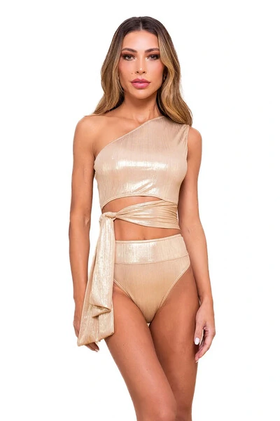 Conjunto Biquíni Mica Dourado