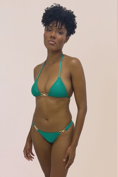 Conjunto Biquíni Lauren Verde Caribe