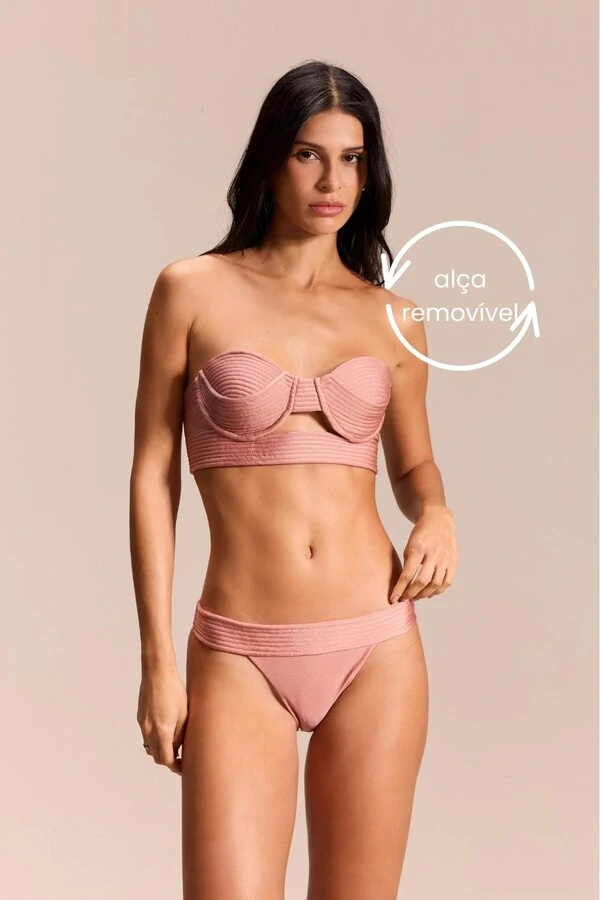 Top Biquini Matelasse