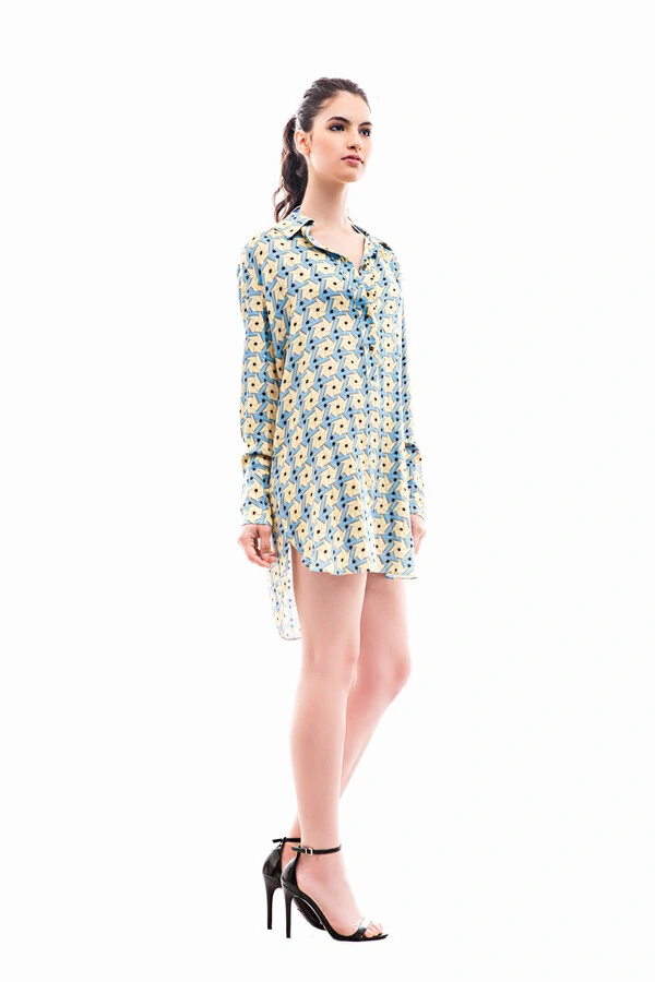 Chemise Alana Antilope - Forro Liso