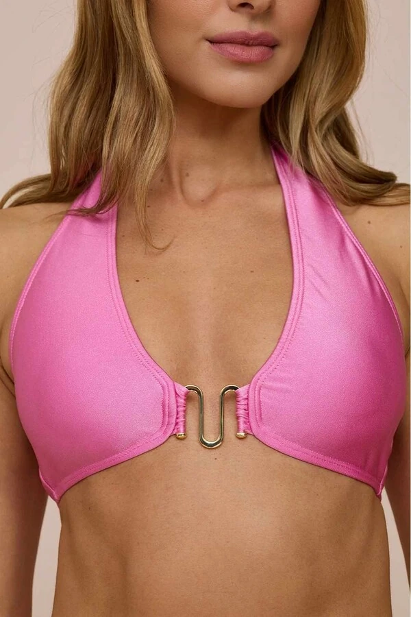 Biquíni Mamãe Cris Rosa Milkshake