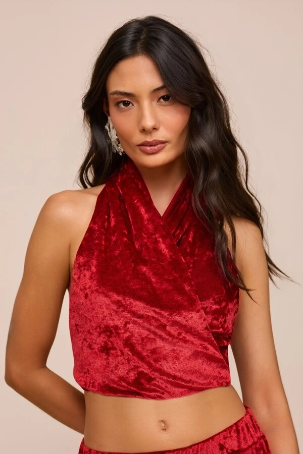 Top Évora Vermelho Divino