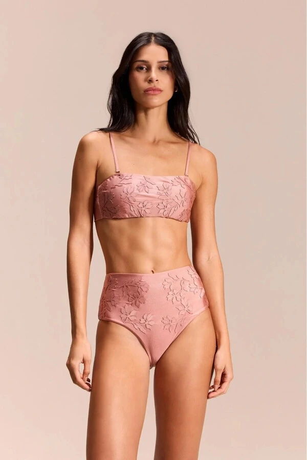 Conjunto Biquini Guine Rosa Callas