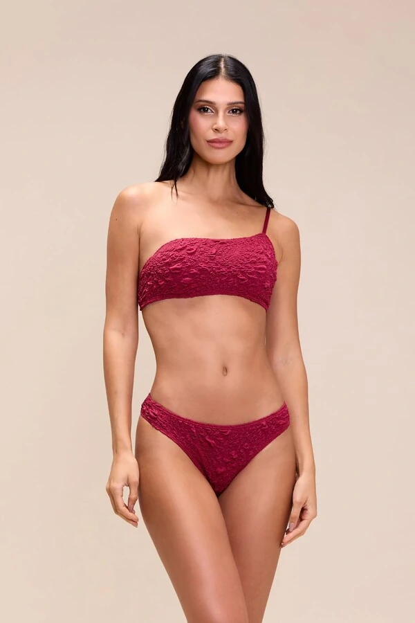 Top Hydra Vermelho Vinho