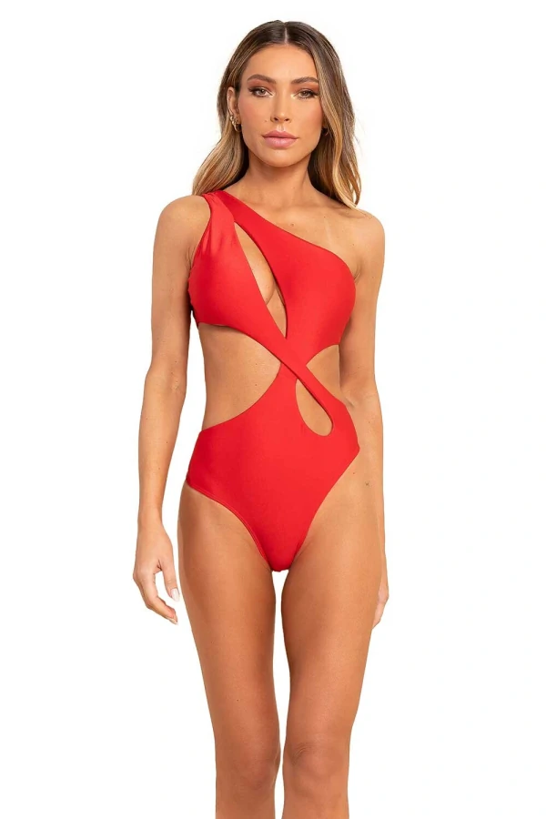 Maiô Fanete Vermelho Desejo