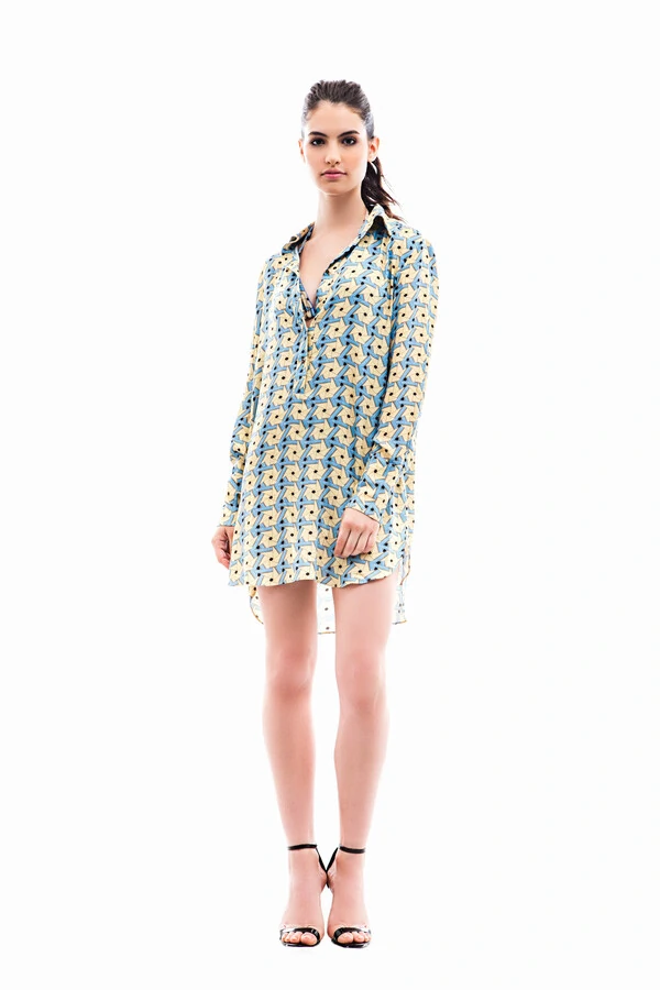 Chemise Alana Antilope - Forro Liso