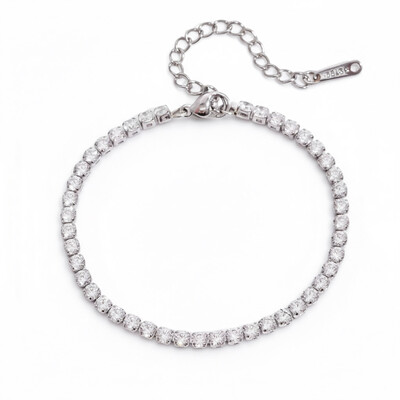 Foto Pulseira Riviera Fina Zircônias