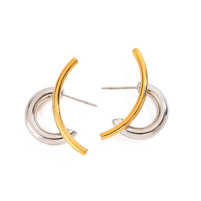 Foto Brinco Ear Hook Dual Glam