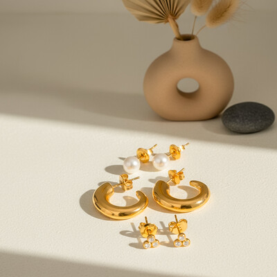 FotoTrio de Brincos Átrio