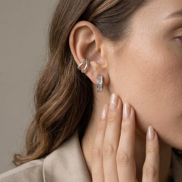 Argola Línea Baguete