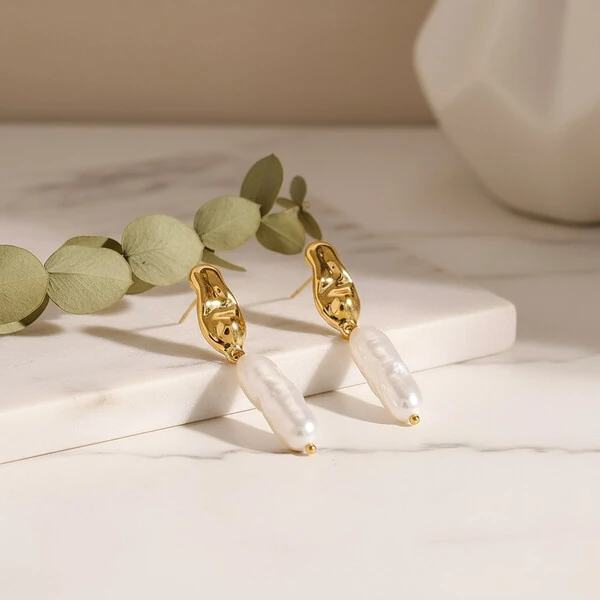 Brinco Luci Pérola Barroca