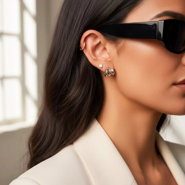 Brinco Argola Triple