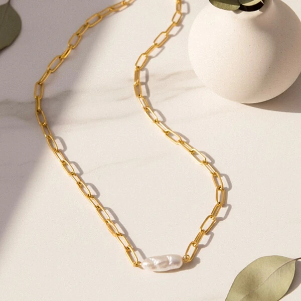 Colar Luci Pérola Barroca