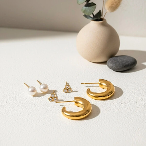 Trio de Brincos Átrio