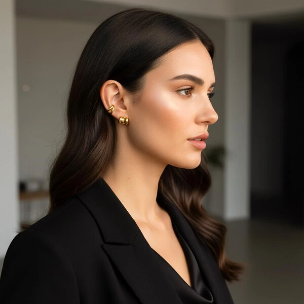 Brinco Argola Triple