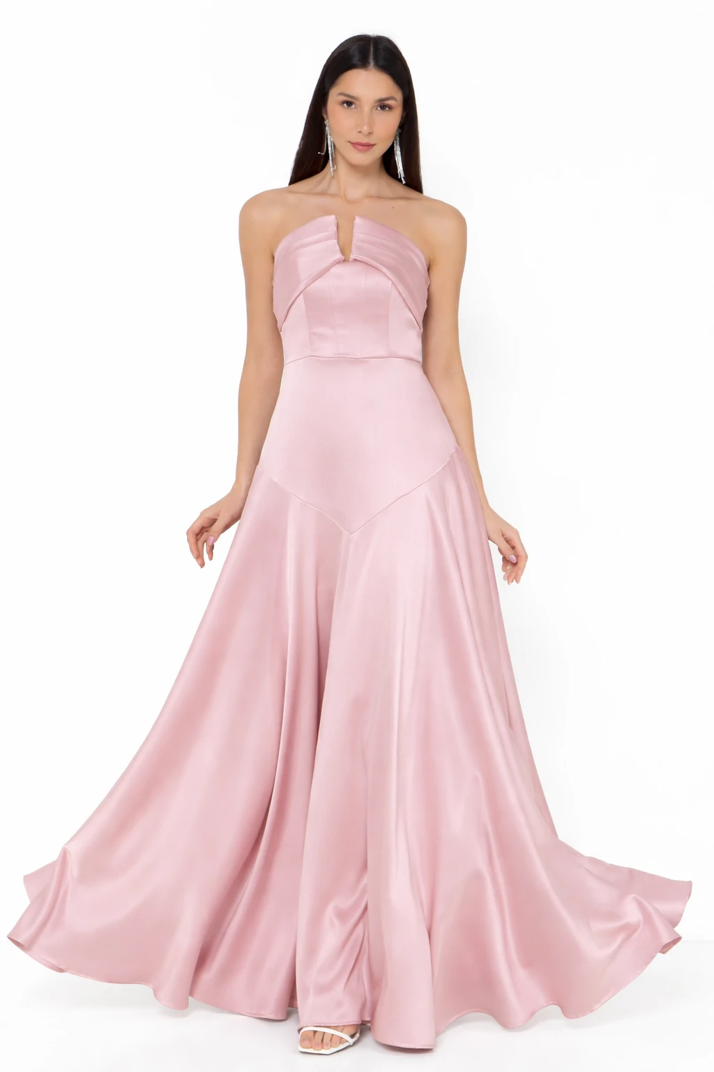 FotoVestido Edna contemporaneo Longo Em New Span