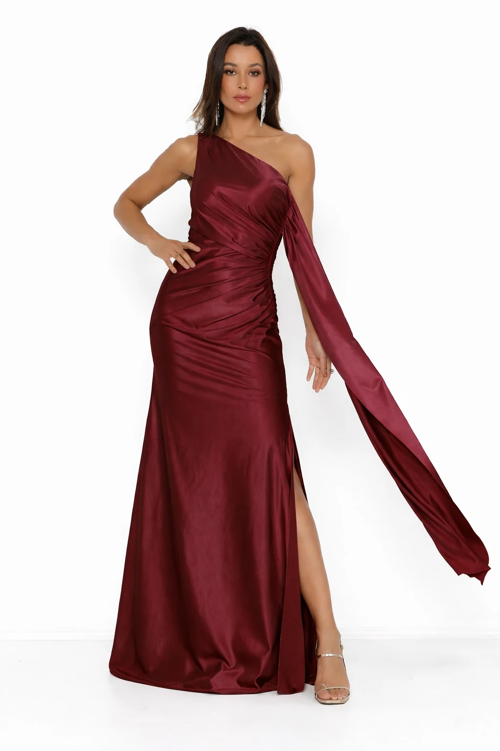 FotoVestido Danila Sereia Plissado