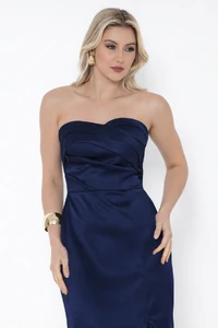 Vestido Roberta Longo Com Capa Removivel