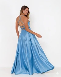 Vestido Zilma Alça Fina Em Cetim