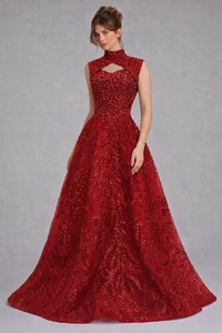 Vestido Exclusive Bianca Em Pedrarias Mod. Importado