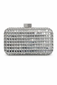 Clutch Bag Cristal Prata